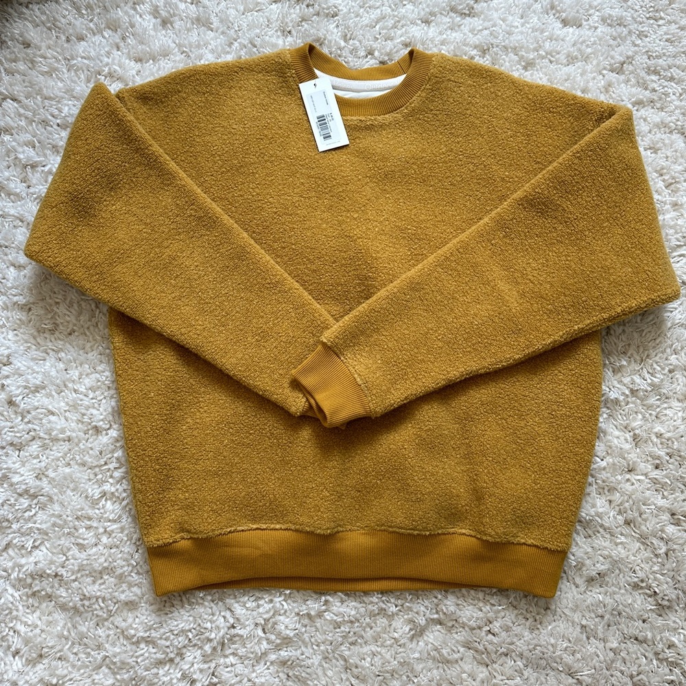 Outdoor Voices - MegaFleece Crewneck - Dijon - Size XS